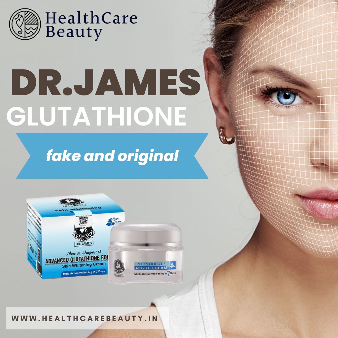 Dr.James glutathione fake and original